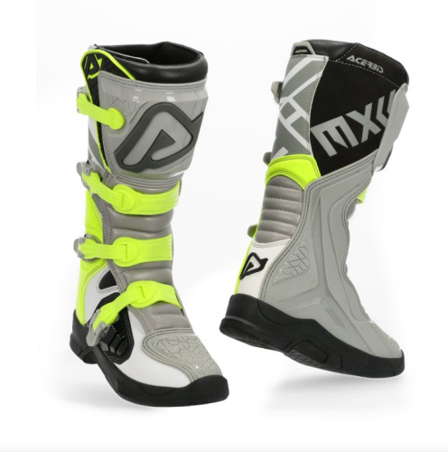 Acerbis Мотоботы кроссовые X-Team Grey/Yellow в Кемерове