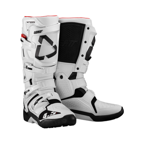 Leatt Мотоботы кроссовые 4.5 Enduro White в Кемерове
