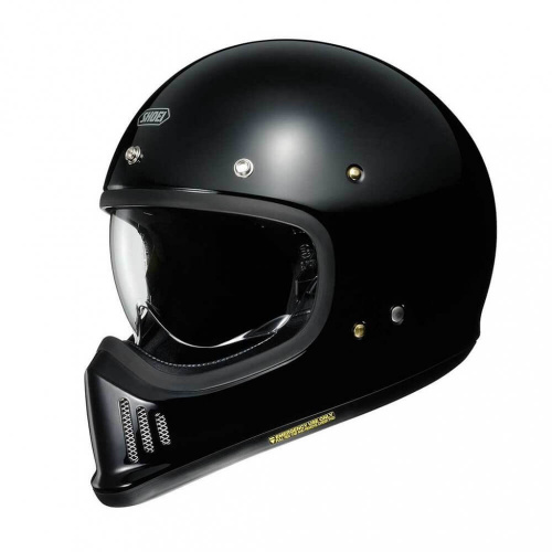 Shoei Мотошлем EX-Zero Plain Черный глянцевый в Кемерове