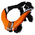 Leatt Защита шеи подростковая 3.5 Neck Brace Junior Orange в Кемерове