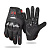 Ones Again Перчатки текст MG07-CF black-red в Кемерове