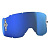Scott Линзы Hustle MX SGL WKS/OTG electric blue chrome в Кемерове