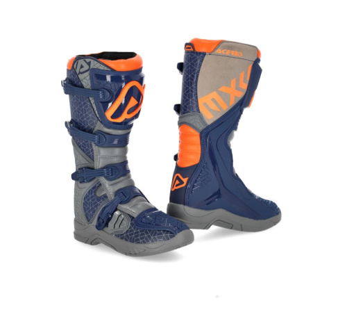 Acerbis Мотоботы кроссовые X-Team Blue/Grey в Кемерове