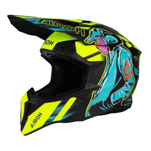 Airoh Шлем Wraaap Cyber Yellow Matt в Кемерове