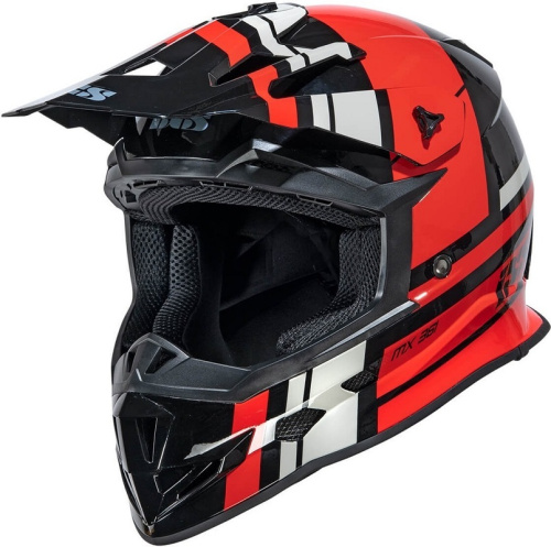 IXS Мотошлем iXS361 2.3 Черно-красный в Кемерове