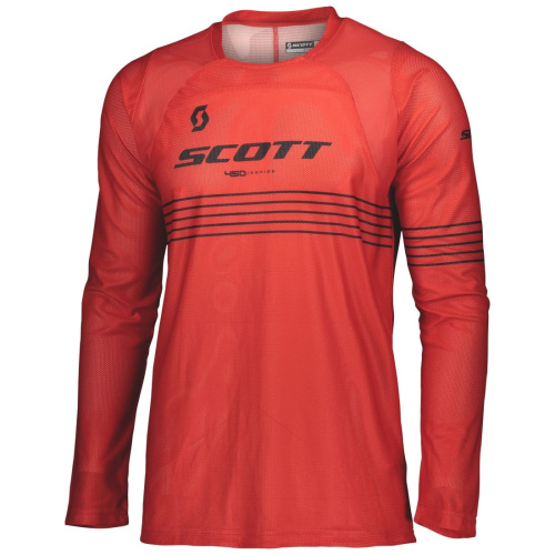 Scott Джерси 450 Angled Light red/black в Кемерове