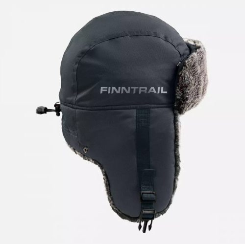 Finntrail Шапка-ушанка Hat Terra 2950 MiddleGrey в Кемерове