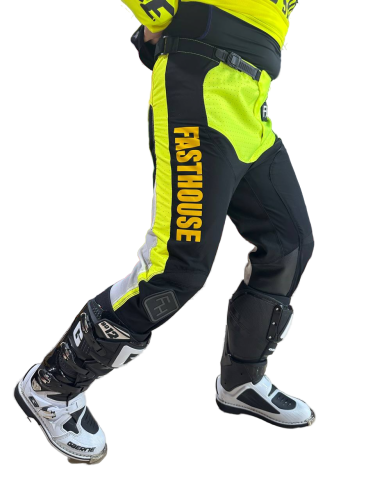 Fasthouse Брюки Grindhouse Pant Yellow-Violent в Кемерове