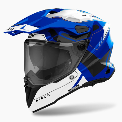 Airoh Шлем Commander 2 Reveal Blue Gloss в Кемерове