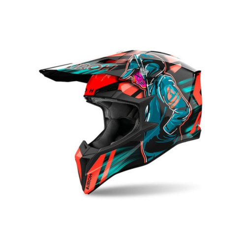 Airoh Шлем Wraaap Cyber Orange Glossy в Кемерове