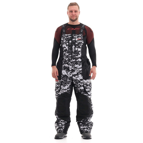 Dragonfly Снегоходные штаны Expedition Camo-Red в Кемерове