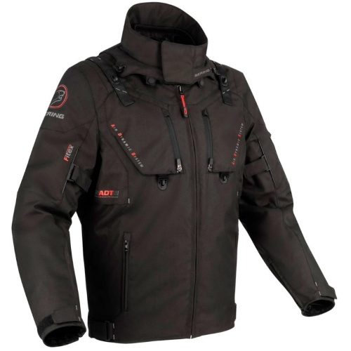 Bering Куртка текстильная Skogar Black в Кемерове