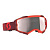 Scott Очки кроссовые Fury red/silver chrome works в Кемерове