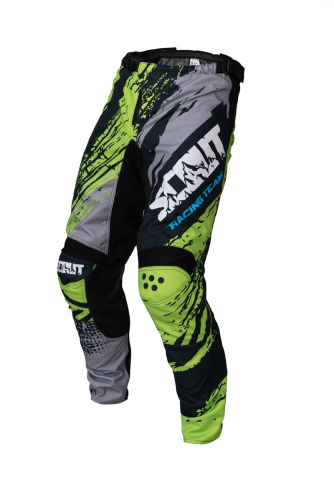 Scout Штаны кроссовые Resurrection Neon Grey в Кемерове