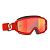 Scott очки кроссовые Primal red/white orange chrome works в Кемерове