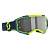 Scott Очки кроссовые Fury LS neon yellow/blue light sensitive grey works в Кемерове