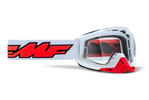 100% Очки FMF Powerbomb Rocket White/Clear в Кемерове