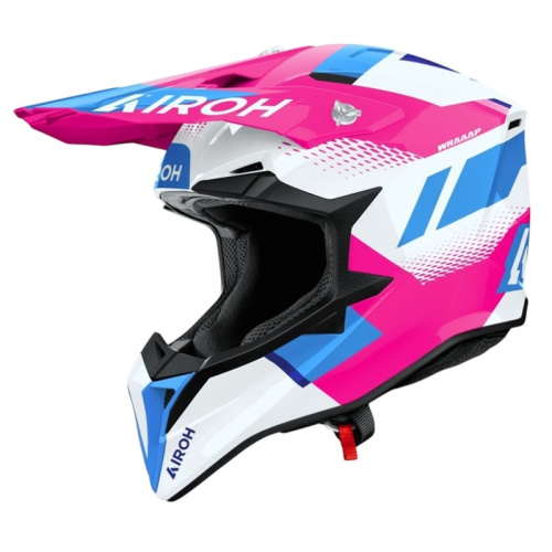 Airoh Шлем Wraaap Vision Pink Gloss в Кемерове