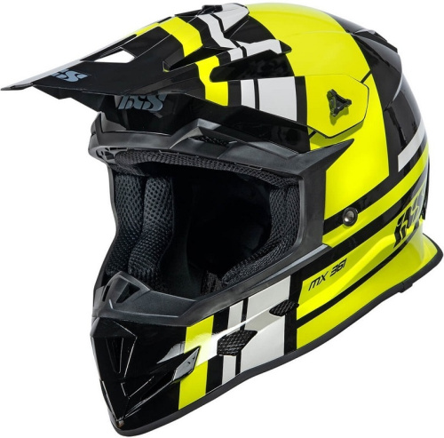 IXS Мотошлем iXS361 2.3 Черно-желтый в Кемерове