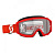 Scott Очки кроссовые Primal clear red/white clear works в Кемерове