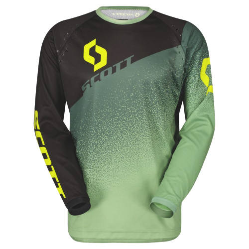 Scott Джерси 350 Dirt Evo black/green в Кемерове