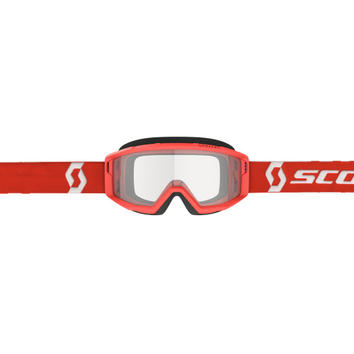 Scott очки кроссовые Primal Red прозрачная линза в Кемерове