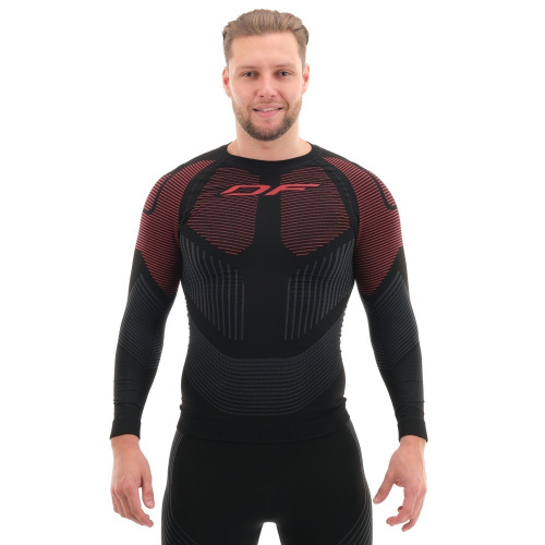 Dragonfly Термофутболка 3DThermo Red с длинным рукавом в Кемерове