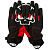Bering Перчатки Walshe Black/Grey/Red в Кемерове