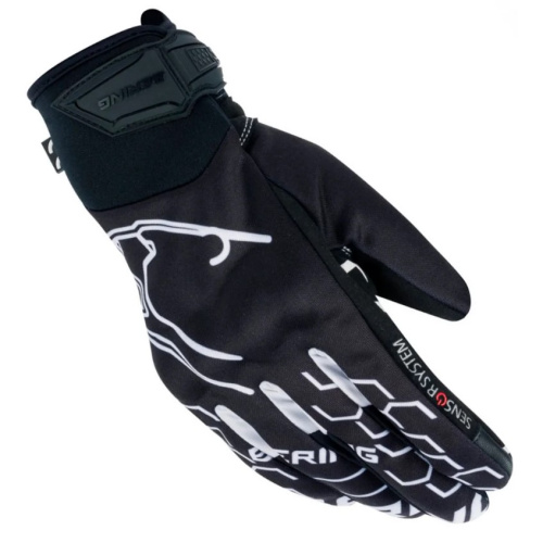 Bering Перчатки Walshe Black/White в Кемерове
