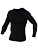 Brubeck Футболка мужская дл.рукав Comfort Wool Черный в Кемерове