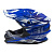 AiM Шлем кроссовый JK803S Blue/White в Кемерове