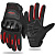 Ones Again Перчатки текст MG-14 black-red в Кемерове