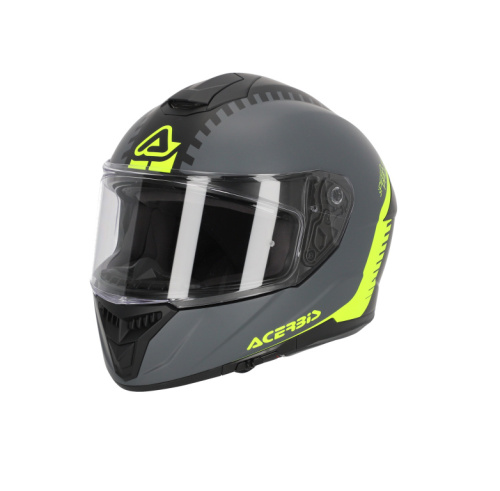 Acerbis Шлем Krapon 22-06 Grey/Yellow в Кемерове