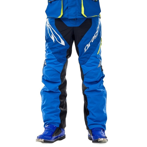 Dragonfly Штаны Эндуро Freeride Blue-Yellow в Кемерове