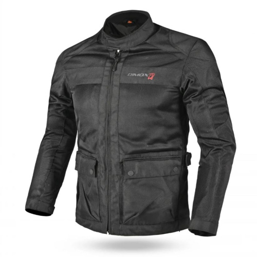 Dimox Мотокуртка текстиль Thunder Mens черный в Кемерове