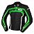 IXS Куртка Sports LD Jacket RS-600 1.0 черно-зеленая в Кемерове