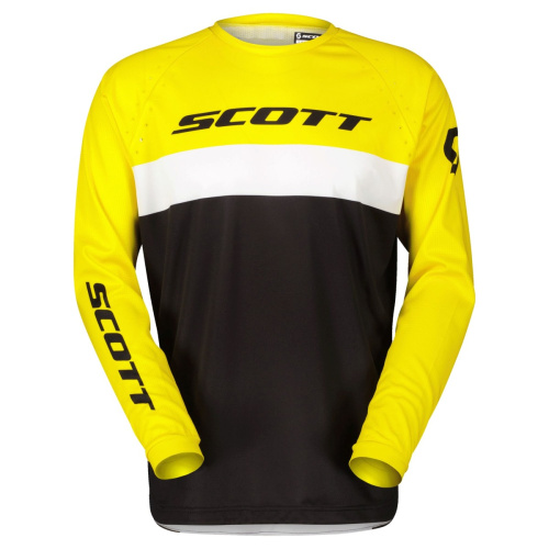 Scott Джерси 350 Swap Evo black/yellow в Кемерове