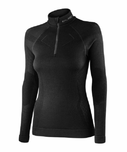 Brubeck Футболка женская Extreme Merino Черный в Кемерове