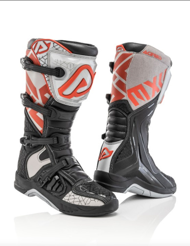 Acerbis Мотоботы кроссовые X-Team Black/Grey в Кемерове