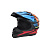 Desment Шлем кроссовый Raptor Black-Blue-Orange graphic в Кемерове