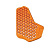 Scott Защитные вставки D3O Chest Protector CP1 Right ORANGE в Кемерове