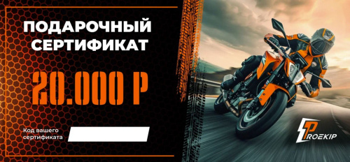 Подарочный сертификат Pro-Ekip.ru на 20.000р в Кемерове