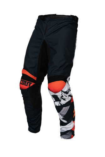 Scout Штаны кроссовые Abstraction Black/Orange в Кемерове
