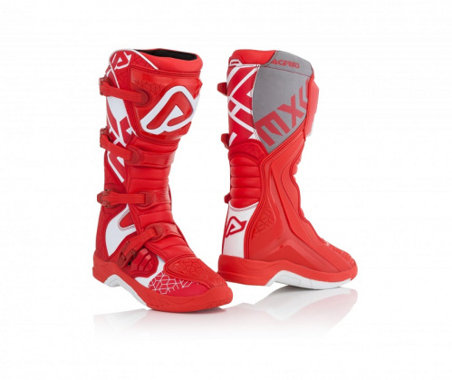 Acerbis Мотоботы кроссовые X-Team Red/White в Кемерове