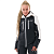 Dragonfly Куртка горнолыжная утепленная Gravity Woman 2025 White Snow-Black в Кемерове
