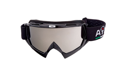 AiM Очки кроссовые 634-100 Black Glossy в Кемерове