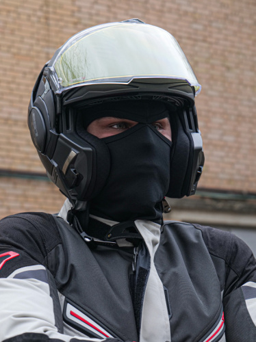 MotoLike Подшлемник Хлопок/Эластан Черный Ninja в Кемерове