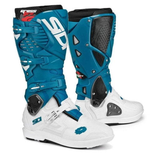 Sidi Ботинки Crossfire 3 SRS White/Petrol в Кемерове