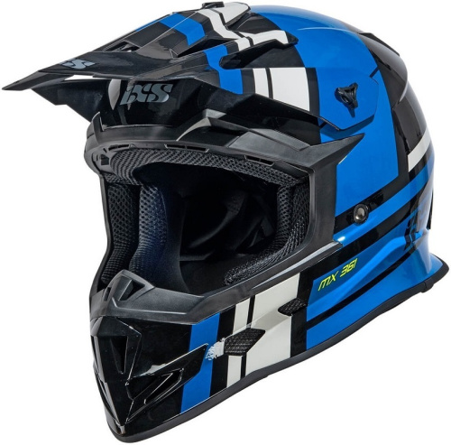 IXS Мотошлем iXS361 2.3 Черно-синий в Кемерове