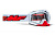 100% Маска кросс FMF Powerbomb Rocket White - прозрачная линза в Кемерове